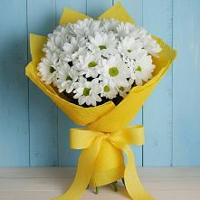 Букет цветов из:  Хризантемы #REPLACE_PRED# Леличи