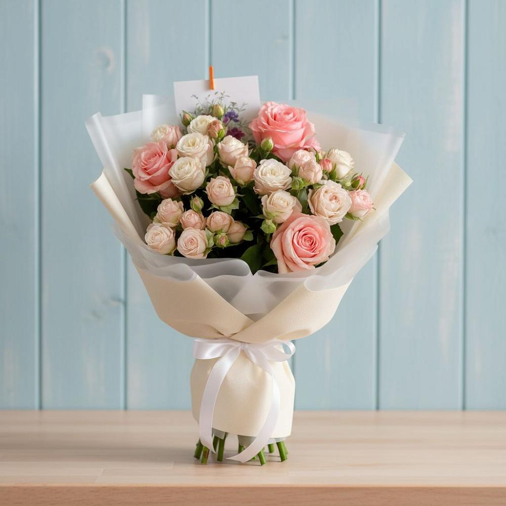 Букет цветов из: Розы в Леличи