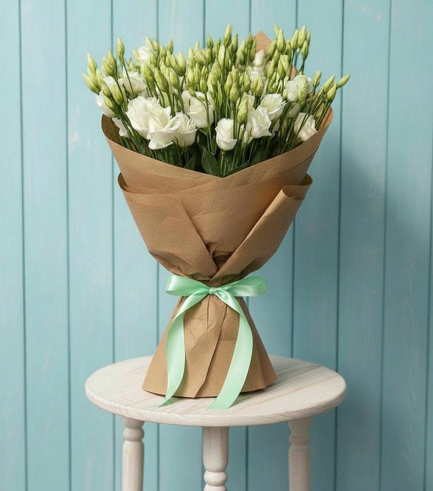 Букет цветов из: Лизиантусы в Леличи