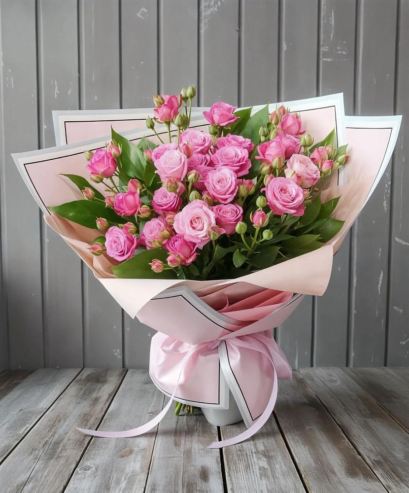 Букет Розовый кустик в Леличи