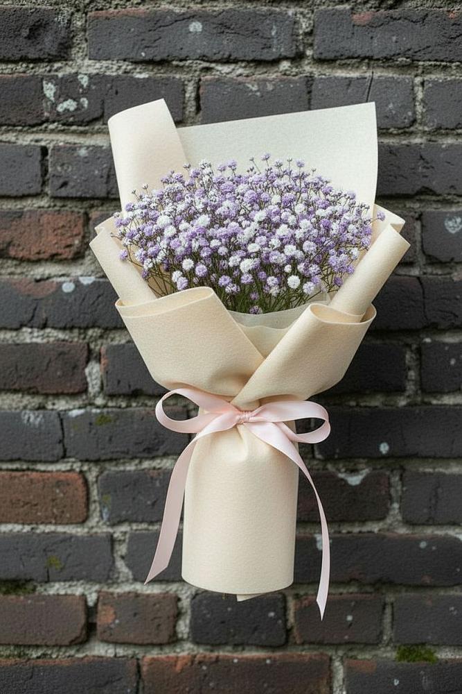 Букет цветов из: Гипсофила в Леличи