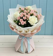 Букет цветов из:  Розы в Леличи