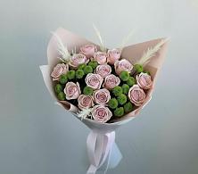 Букет цветов из:  Розы и Хризантемы в Леличи