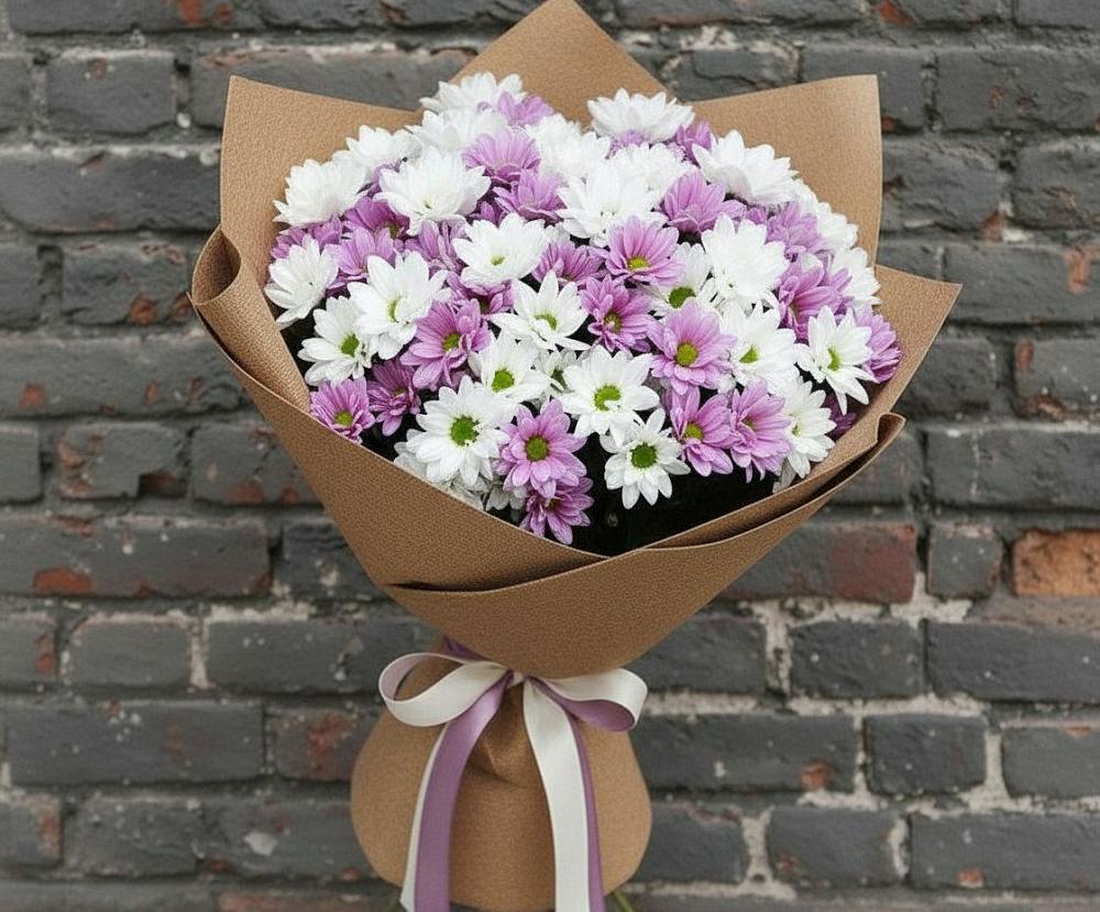 Букет цветов из: Хризантемы в Леличи