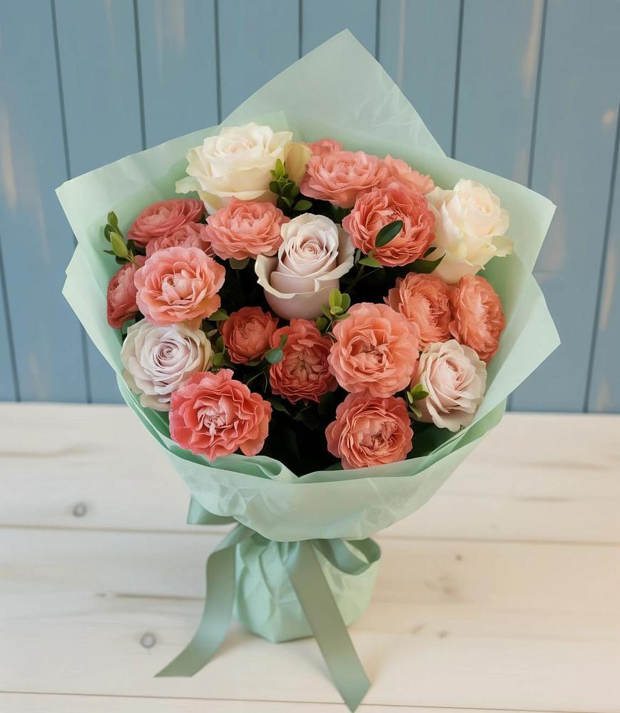 Букет цветов из: Розы в Леличи