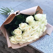 Букет Белые розы Анастасия #REPLACE_PRED# Леличи