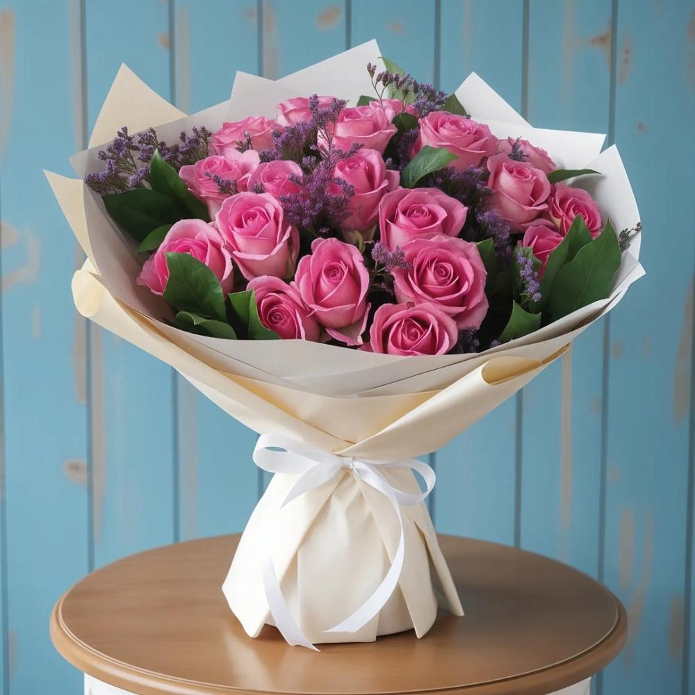 Букет цветов из: Розы в Леличи