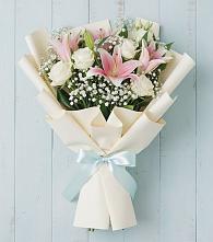 Букет цветов из:  Лилии в Леличи