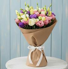 Букет цветов из:  Лизиантусы в Леличи